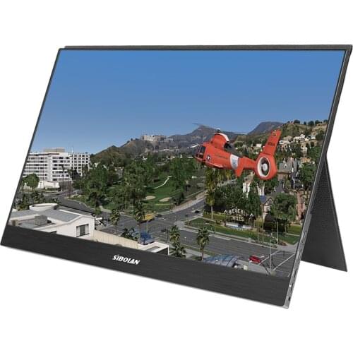 USB Type-c 3840x2160 4k Monitor with 5mm UItra Slim LCD Display Screen for Laptop PC PS4 Gaming Factory 100% Srgb Adobe15.6 Inch