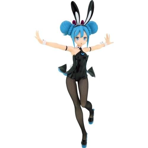 Janpenese Anime Bicute Bunnies miku Figure Bunny Hand-made PVC Action Figure Sexy Figure Collection Model Toys Doll Gift