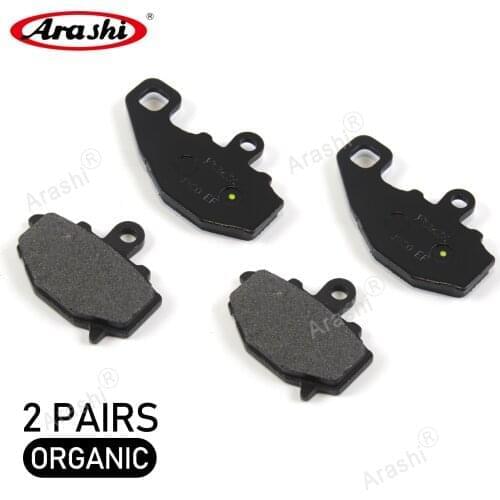 Arashi Rear Brake Pads For KAWASAKI Z 1000 Black Edition / ZR 1000 2012 2013 2014 2015 Motorcycle Brake Discs Rotors Pad Z1000