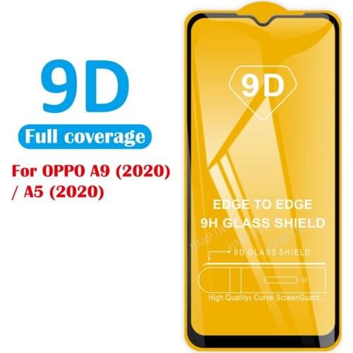 For Oppo A9 (2020) / A5 (2020) / A11x 6.5" 5D 6D 9D Full Glue Cover Toughened Tempered Glass Film Screen Protector Guard