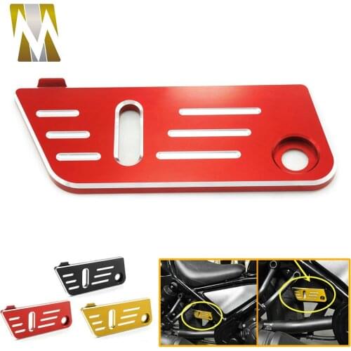 Motorcycle Rear Brake Fluid Reservoir Guard Cover Cap Decorative Parts For Honda Rebel CMX 300 500 CMX500 CMX300 2017 2018 2019