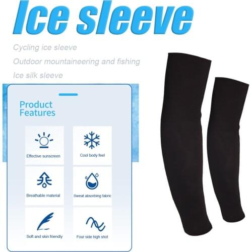 1 Pair Running Sports Arm Sleeve Basketball Bike Cycling Sunscreen Arm Band