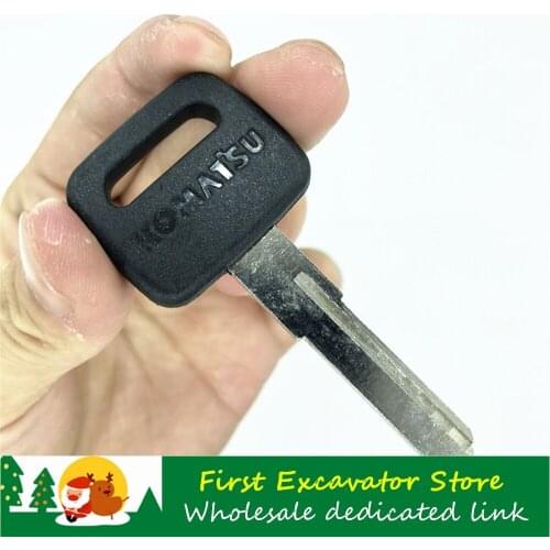Excavator accessories For KOMATSU PC56/60/70/130/200/210/220/300-7-8 key ignition key start key door key with logo high quality