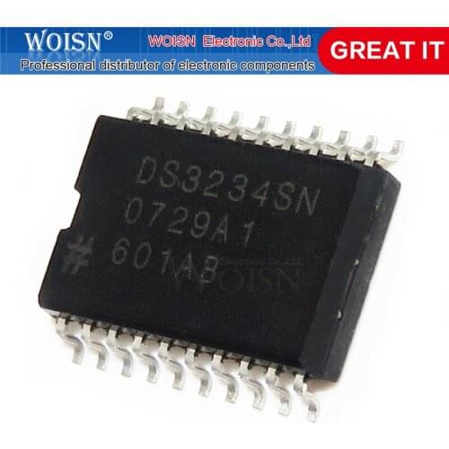 2pcs/lot DS3232SN DS3232N DS3232 DS3234SN DS3234 SOP-20 In Stock