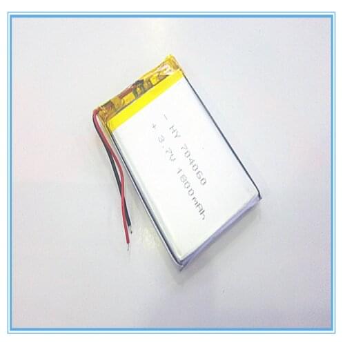 3.7V,1800mAH,[704060] PLIB; polymer lithium ion / Li-ion battery for dvr,GPS,mp3,mp4,cell phone,speaker