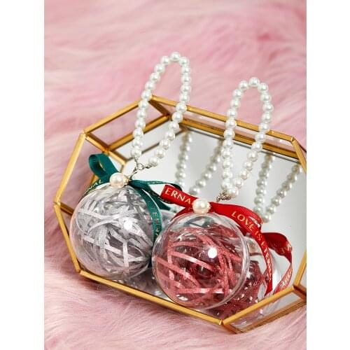 30Pcs Creative Plastic Ball Gift Box With Handles Wedding Candy Bag Favors For Guests Baby Shower Packaging Party Supplies