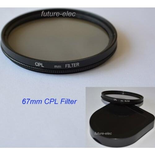 67 67mm CPL C-PL Circular Polarizer Polarizing Lenses Filter For Canon 70D 60Da 60D 50D 40D 30D 20D 7D 6D 5D Mark III II 5D3 5D2