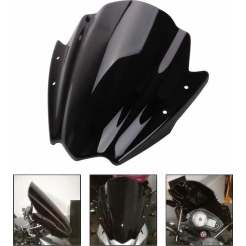 Free shipping Motorcycle Accessories Universal Windshield 7/8"And 1"Steering Wheel For Motorcycle Mount For HONDA BMW Yamaha KTM