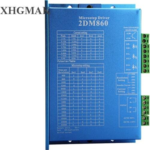 JMC 2 phase stepper driver 2DM860 USE FOR CNC ROUTER latest version instead old verstion 2MA860H