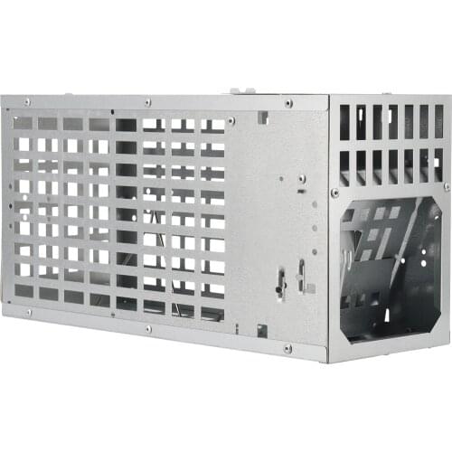 Continuous Mousetrap Automatic Household Reusable Catch High Effect Rat Traps Catcher 30x15x11cm Galvanized Iron Mice Trap