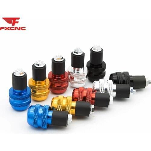 22mm Motorcycle Handlebar Bar Ends Grips Counterweight Plug Slider For Suzuki 7/8" bar ends GSXR 600 750 1000 K1 K2 K3 K4 K5 K6