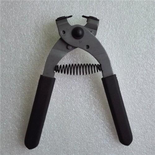 New 4mm 2 Prongs Leather Craft Spacing Stitching Chisel Hole Punch Piercing Nippers Pliers High Quality