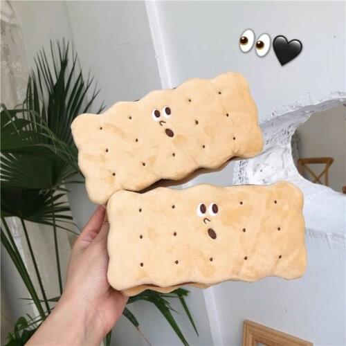 Cookie Pencil Bag Large Capacity Pencil Pouch Stationery Storage Kawaii Cosmetic Pouch Cute School Supplies Gift for Kids