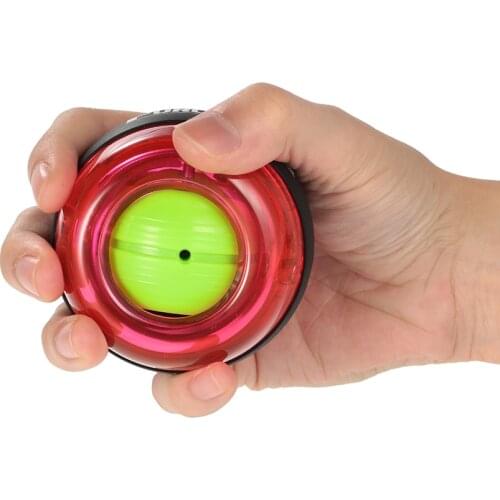 Tested! Type-3 Gyroscope FORCE BALL Gyro Fitness Wrist BALL Arm Exercise Strengthener