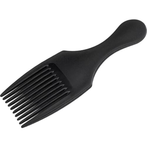 Handheld Afro Hair Pick Lift Comb Long Wide Tooth Curly Hair Mens Oily Hair Comb