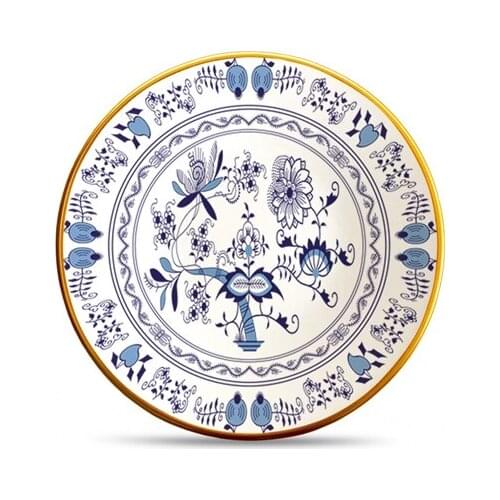 Majida Service Plate 6 Pieces 25 Cm Blue
