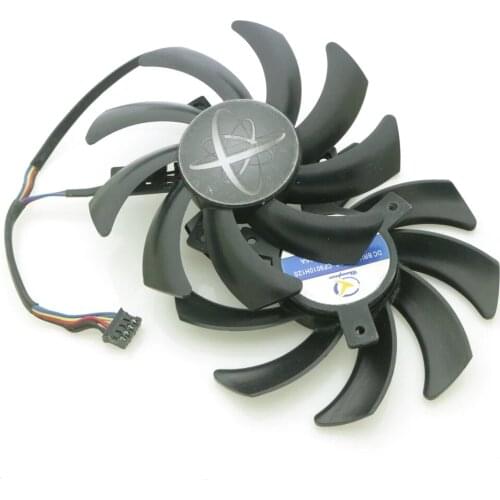 CF9010H12S DC12V 0.35A 86mm VGA Fan 4Pin For XFX RX470 RX480 RX550 RX560 Graphics Card Cooling Fan