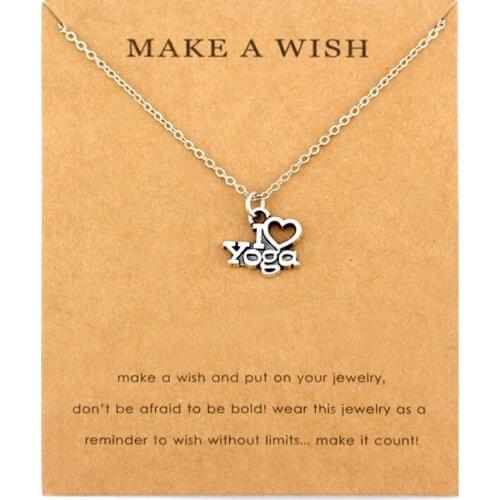 Yoga OM Meditate Meditation Yogi Lotus OHM Asana Seven Chakra Powered by Plants Mandala Yoga Chokers Necklaces for Women