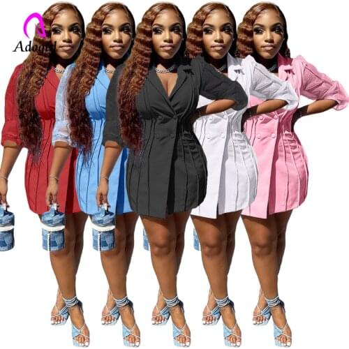 Elegant Pink Women Blazer Office Lady 2021 Autumn Fashion Ladies Sexy Button Up Jackets Female Chic Suits Casual Girls Cute Top