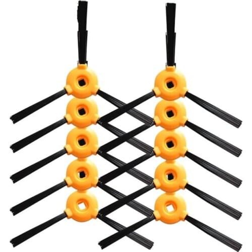 10pcs Vacuum Cleaner Side Brush for EcoVacs Deebot N9+ Robotic Vacuum Cleaner Spare Parts Accessories Replacement