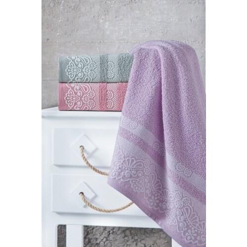 100 Cotton Turkey Production Extra Soft 3 Pcs Towel 50x90 Adult Absorbent Fabric Coral Towel Home Bathroom for towel Sets