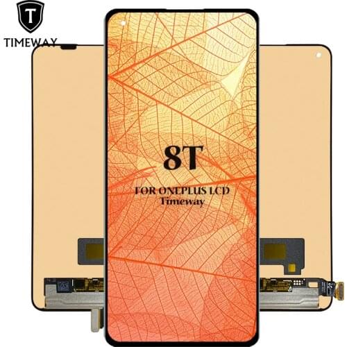 100% Test Good LCD For Oneplus 8T Touch Screen Replacement For Oneplus 8T Pro Display Screen Digitizer Assembly 1+ OEM Screen