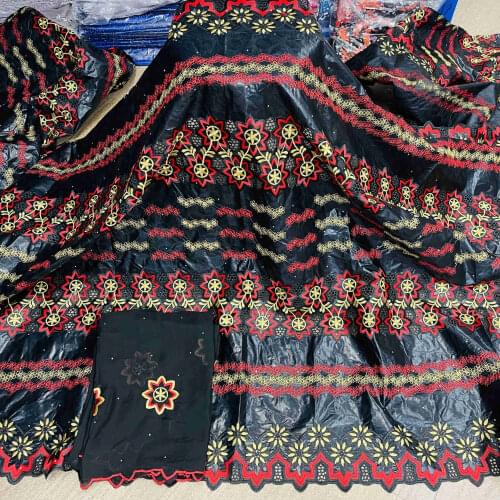 2021 New arrival African Bazin riche Lace Fabric with Stones Embroidery French Basin Riche Nigerian Material Wedding Party