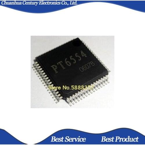 5 Pcs/Lot PT6554 QFP64 New and Original In Stock