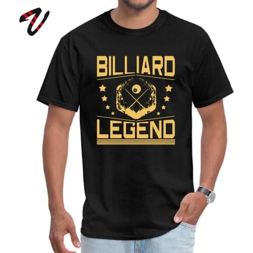 Designer T Shirts Men Letter Tshirt Cue Billiard Ball Snooker Pool Gift T-shirt Male Custom Game Clothing O Neck Legend Tees
