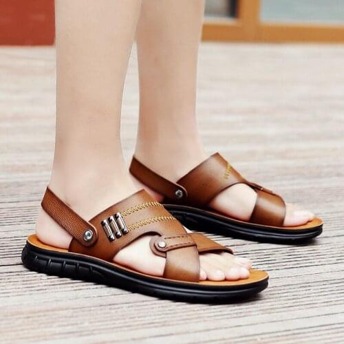 Em vietnam samool geta in homme flat de mens sandals homens sandalhas s masculina beach genuine sandalias shoes dress slip men