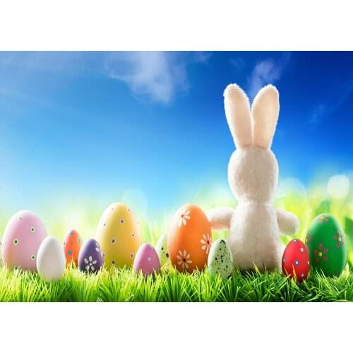 Easter eggs Lawn color dragon eggs small decorations children take photos newborn photos background photography background