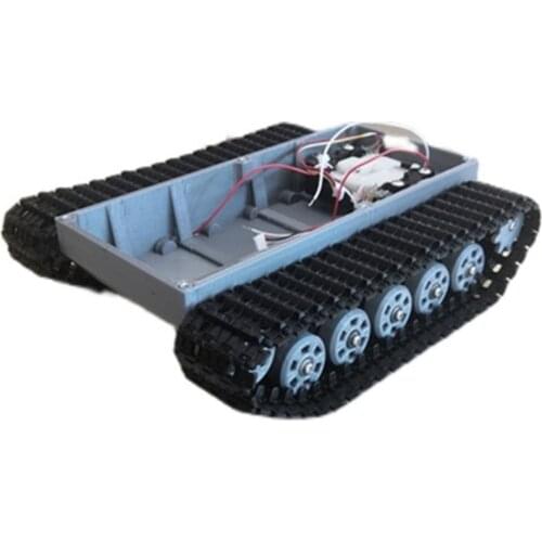Tracked Chassis Tank Intelligent DIY Climbing Car Robot Toy Upgrade Accessories 3D-Printed Electric Remote Control