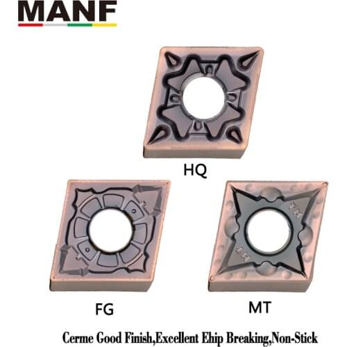 MANF Turning Tool CNMG120404-MT CNMG120404-MA For Steel pvd Coating Metal Ceramic Inserts Applicable MCLNR2020k12 MCLNR2525m12