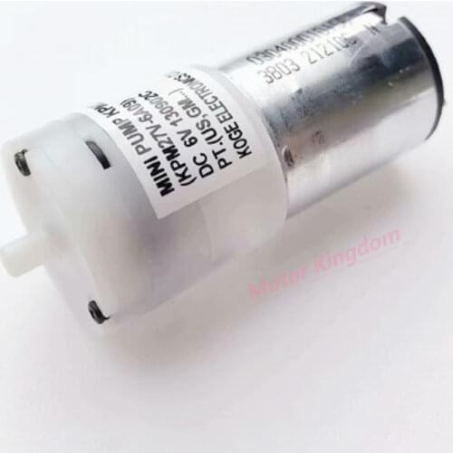 KOGE 370 motor Air Pump Micro Air Pump DC 6V atmospheric volume mute fish tank aeration pump aquarium pump