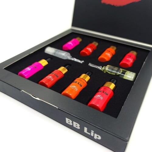 Korea BB Cream Makeup With Organic Pigments 8ml Starter Kit With Organic Pigment Lip Gel For Moisturizing Post-operative Repair