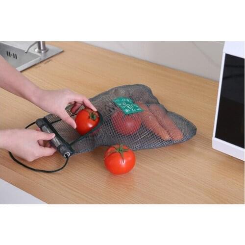 Creative Storage Hanging Bag Kitchen Garlic Onion Vegetable Sorting Bag Kitchen Organizer Fruit Vegetable Storage Net Bag