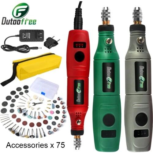 US/EU Mini Electric Rotary Drill Speed Regulation Grinder 15000RPM Polish Sanding Tool For Drill Accessories Dremel Tool