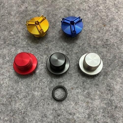 Motorcycle CNC Engine Oil Filter Cup Plug Cover Oil screw cap For SUZUKI GSXR1300 INTRUDER800 KATANA1000 SV650 SV650S TL1000R
