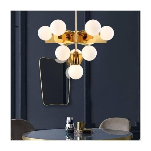 Nordic Plate Gold Metal Lustre Led Wall Lamp G9 Glass Globe Luminaria Led Wall Scones for Corridor Living Room Lamparas