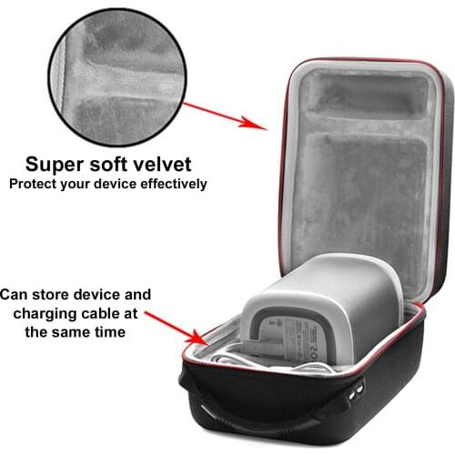 Gosear Nylon Speaker Protective Travel Carrying Case Box Dustproof Shockproof Storage Bag for Sonos One WiFi Smart Speaker