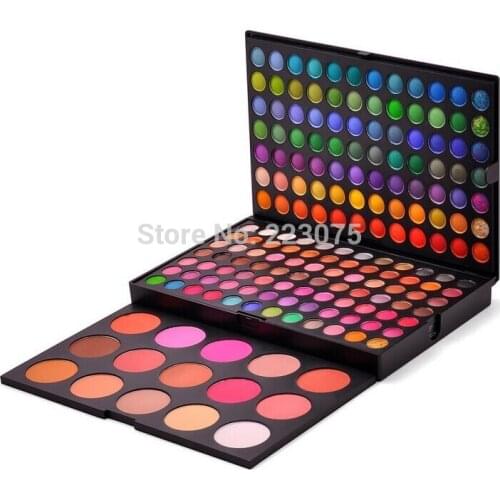 New Professional 183 Rainbow Garden and Blush Color Makeup Makeup Blusher Eye Shadow Concealer Palette Palette