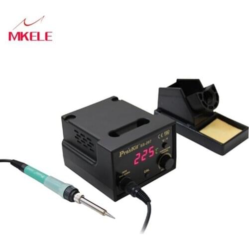 Electric Iron Adjustable Temperature SS-207H-60W 110V/220V Soldering Station Soldering Iron Welding Solder Rework Repair Tool