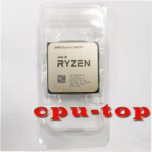AMD Ryzen 5 3600XT R5 3600XT 3.8 GHz Six-Core Twelve-Thread CPU Processor L3=32M 100-000000281 Socket AM4 New free shipping
