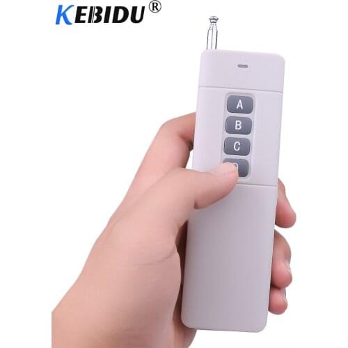 433MHz 4 Keys Copy Cloning Remote Controller 1000M Wireless RF Remote Control Universal Electric Duplicator Garage Door
