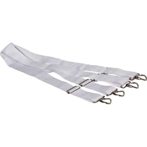 Ammoon Adjustable Drum Shoulder Strap Parade Marching Bass Drum Shoulder Strap Sling Nylon Belt Percussion Instrument Parts