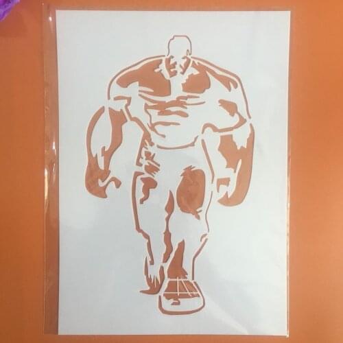 A4 29 * 21cm giant Mandala DIY Stencils Wall Painting Scrapbook Coloring Embossing Album Decorative Paper Card Template