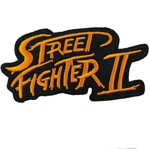 TV Movie Film Ryu Ken Bison Vega Cosplay Costume Embroidered iron on badge applique cap t shirt DIY