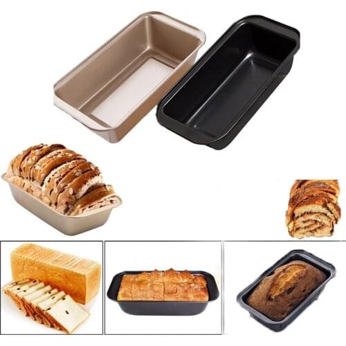 Carbon Steel Pastry Plate Toast Bread Mold Cake Mold Pastry DIY Non Stick Pan Mold Baking Supplies Rectangle Kitchen utensilios