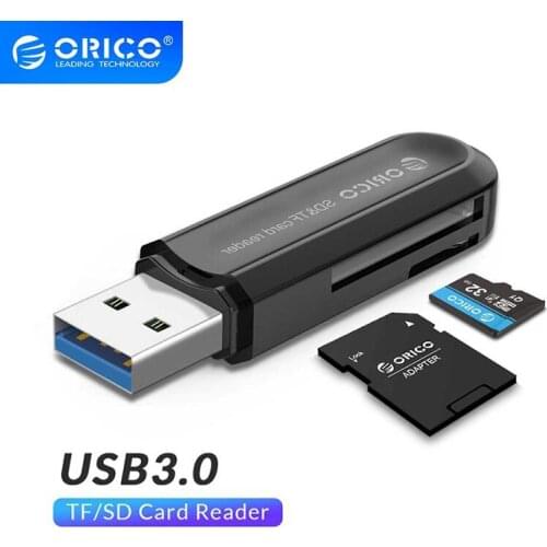 ORICO Card Reader USB 3.0 SD TF Memory Card Adapter for Macbook Pro Samsung Laptop USB3.0 Card reader SD Card Reader