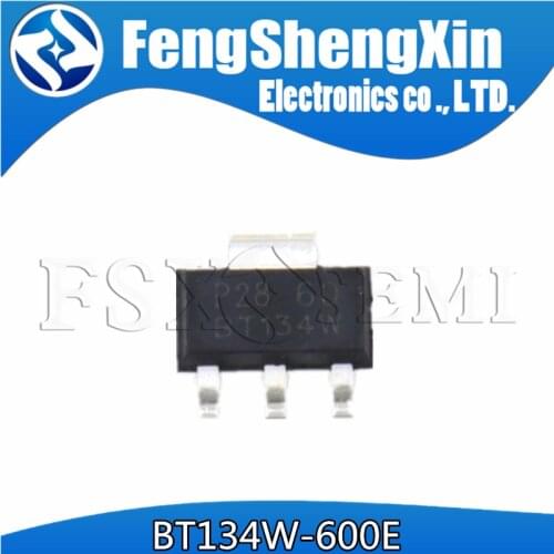 10pcs/lot BT134W-600E BT134W SOT-223 Triacs sensitive gate